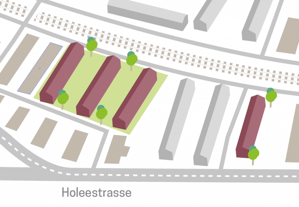 Wohngenossenschaft Holeestrasse Plan